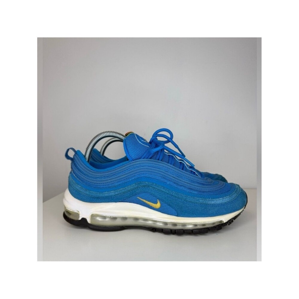 Nike Air Max 97 Blue Olympics Rings Athletic Suede Sneaker Men’s 8 CI3708-400